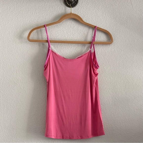 Hanro of Switzerland Soft Pink Tank Top Sz Small - Picture 2 of 4